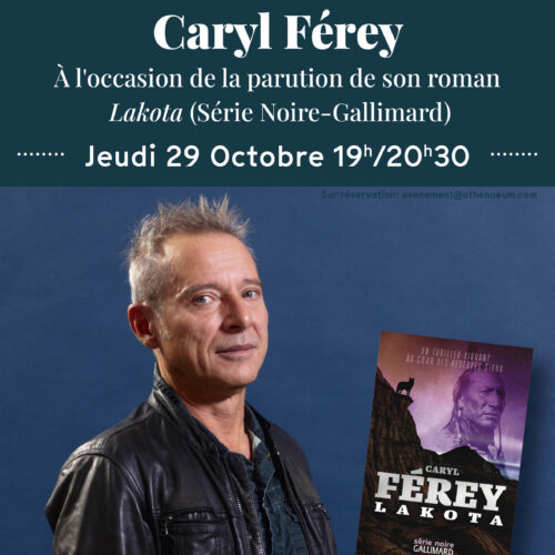 Rencontre et dédicace de Caryl Férey